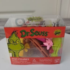 Dr. Seuss The Grinch Mini Figures Set - Critter Crate